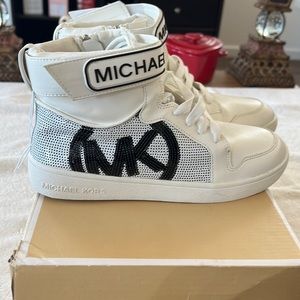 Brand New white MK sneakers!
